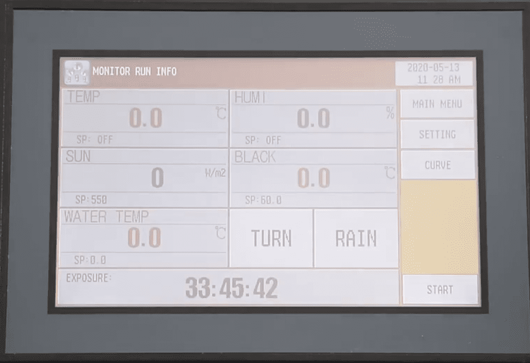 Xenon Weathering Test Chamber