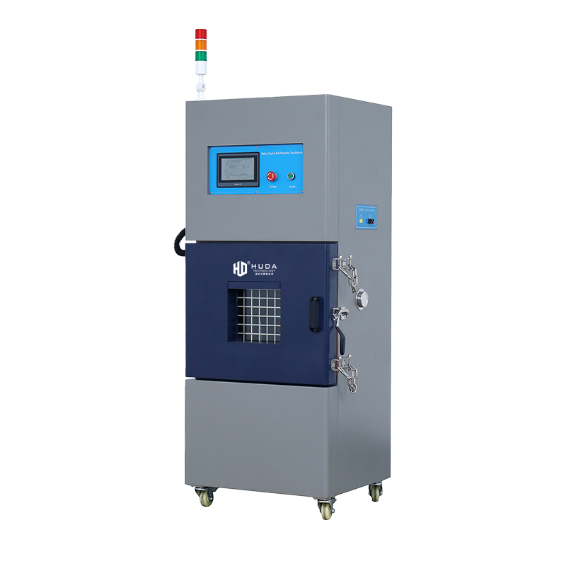 Battery Crush & Nail Penetration Test Chamber